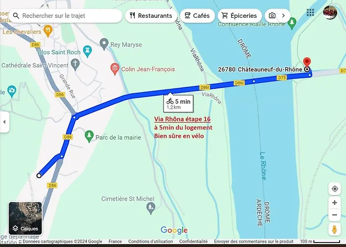 Rhone Avec Terrace Parking Prive Apartment Viviers