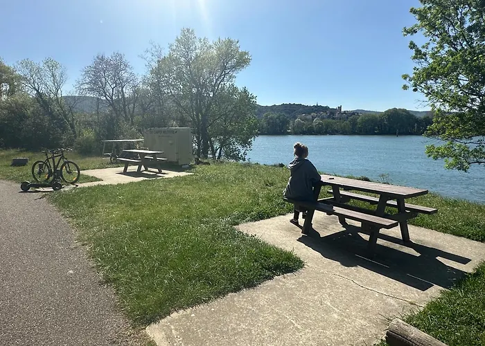Rhone Avec Terrace Parking Prive
